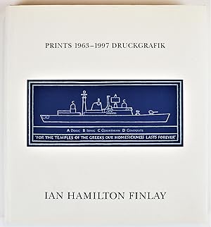 Bild des Verkufers fr Ian Hamilton Finlay Prints 1963 - 1997 Druckgrafik zum Verkauf von Gotcha By The Books