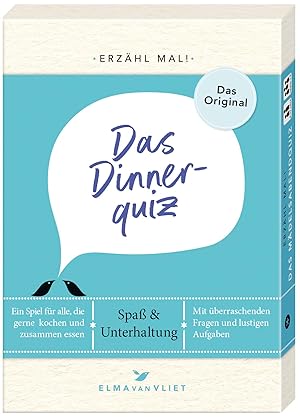 Seller image for Erzhl mal! Das Dinnerquiz Bcher, Elma Van Vliet, 1 Oktober 2015 for sale by buchlando-buchankauf