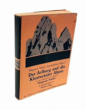 Der Arlberg und die Klostertaler Alpen mit den Grenzgebieten des südlichen Bregenzer Waldes. Mit ...