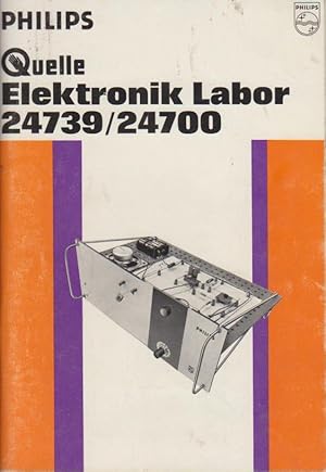 Anleitungsbuch zum Quelle-Elektronik-Labor 24739 mit Zusatzkasten 24700.
