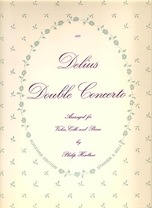 Image du vendeur pour Delius: Double Concerto for Violin, Viola (Cello) and Piano [Score and Parts] mis en vente par Snow Crane Media