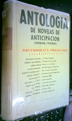 Bild des Verkufers fr Antologa de novelas de anticipacin (Ciencia -Ficcin) zum Verkauf von Librera La Candela