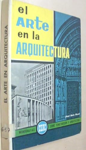 Seller image for El arte en la arquitectura for sale by Librera La Candela