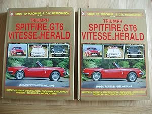 Bild des Verkufers fr Triumph Spitfire, GT6 Vitesse and Herald - Guide to Purchase and D.I.Y. Restoration zum Verkauf von Goldring Books