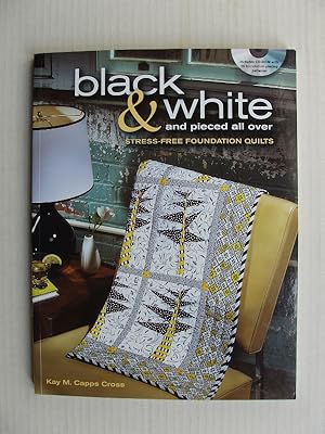 Black and White and Pieced All Over - Stress-Free Foundation Quilts