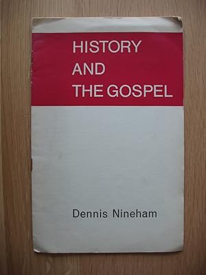 Imagen del vendedor de History and the Gospel - The Charles Gore Memorial Lecture Delivered in Westminster Abbey on 8th November 1966 a la venta por Goldring Books