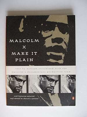 Malcolm X Make It Plain