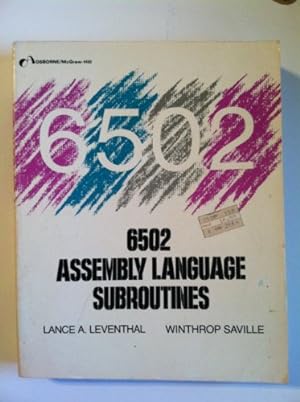 Imagen del vendedor de 6502 assembly language subroutines by Lance A. Leventhal (1982-08-02) a la venta por Usatopoli libriusatierari