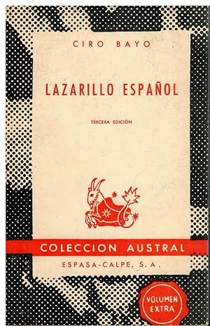 Imagen del vendedor de LAZARILLO ESPAOL. 3 ed. a la venta por angeles sancha libros