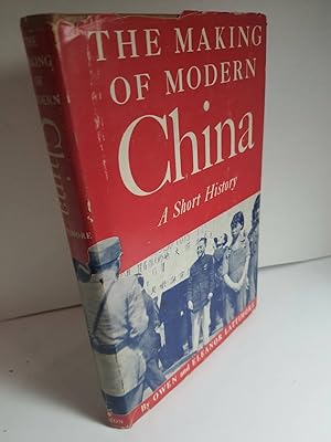 Bild des Verkufers fr The Making of Modern China, a Short History zum Verkauf von Hammonds Antiques & Books