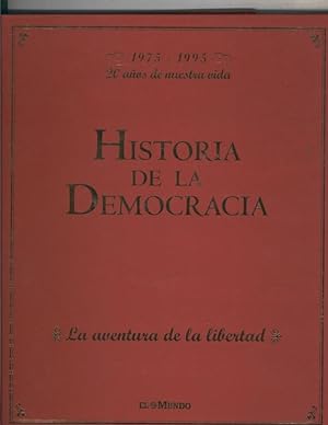 Bild des Verkufers fr Historia de la Democracia 1975-1995 zum Verkauf von EL BOLETIN