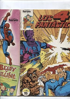 Seller image for Los 4 Fantasticos volumen 1 numero 006: (numerado 2 en trasera) for sale by El Boletin