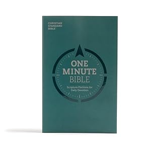 Immagine del venditore per One Minute Bible : Christian Standard Bible: Scripture Portions for Daily Devotion venduto da GreatBookPrices