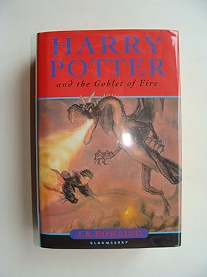 Imagen del vendedor de Harry Potter and the Goblet of Fire. Signed by J K Rowling a la venta por C R Moore