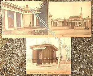 Imagen del vendedor de Tre fotografie originali Cimitero di Torino 1902 ca. foto dell'architetto Donghi a la venta por Studio bibliografico De Carlo