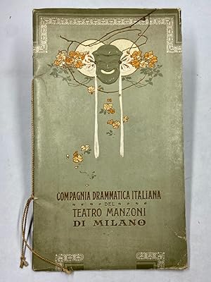 Immagine del venditore per COMPAGNIA DRAMMATICA ITALIANA DEL TEATRO MANZONI DI MILANO. venduto da Libreria antiquaria Dedalo M. Bosio