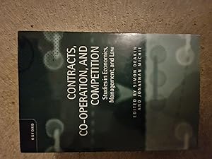 Immagine del venditore per Contracts, Co-operation, and Competition: Studies in Economics, Management, and Law venduto da Herons' Nest Books