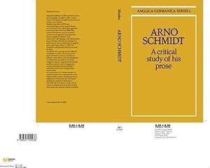 Seller image for Arno Schmidt : A Critical Study of His Prose for sale by GreatBookPricesUK
