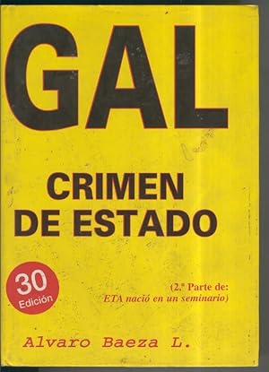 Imagen del vendedor de Gal. Crimen de estado 1982-1995 a la venta por El Boletin