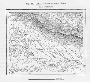 The Gangetic Doab, or the Doab region, is between the Ganges and Yamuna rivers in northern India ...