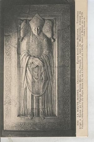 Image du vendeur pour Postal 010836: Tombeai del Papa sixto IV en chaumont mis en vente par EL BOLETIN