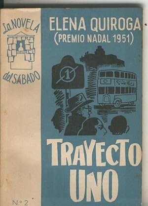 Seller image for La Novela del Sabado: Trayecto Uno for sale by El Boletin