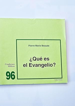 QUÉ ES EL EVANGELIO?. Cuadernos bíblicos 96