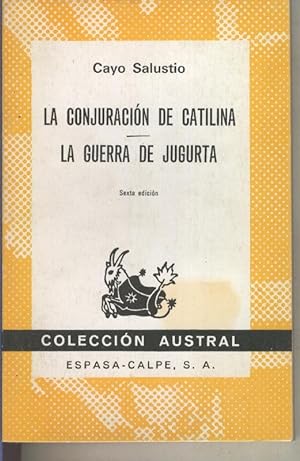 Seller image for Austral numero 366: La Conjuracion de Catilina - La Guerra de Jugurta for sale by El Boletin