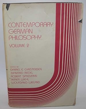 Imagen del vendedor de Contemporary German Philosophy Volume 2, 1983 a la venta por Easy Chair Books