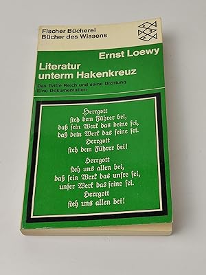 Seller image for Literatur unterm Hakenkreuz: Das Dritte Reich und seine Dichtung - Eine Dokumentation for sale by BcherBirne