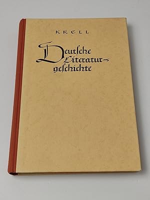 Bild des Verkufers fr Deutsche Literaturgeschichte zum Verkauf von BcherBirne