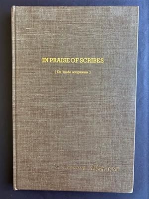 IN PRAISE OF SCRIBES (with related ephemera from Cobblestone Press)