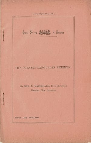 The oceanic languages shemitic