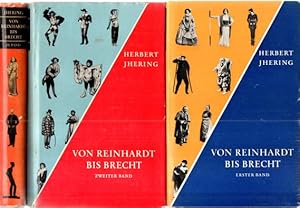 Von Reinhardt bis Brecht. Vier Jahrzehnte Theater und Film. I: 1909-1923. II: 1924-1929. III: 193...