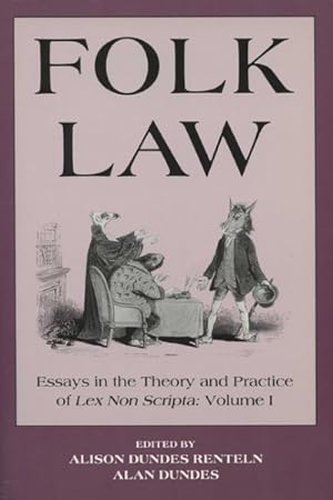 Bild des Verkufers fr Folk Law : Essays in the Theory and Practice of Lex Non Scripta zum Verkauf von GreatBookPrices