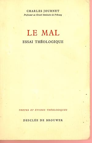 Le Mal essai théologique