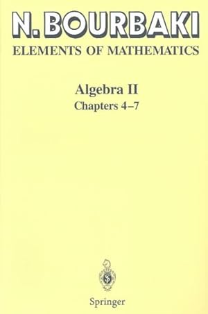 Seller image for Elements of Mathematics : Algebra II : Chapters 4-7 for sale by GreatBookPrices