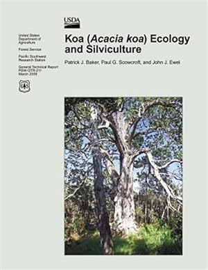 Bild des Verkufers fr Koa Acacia Koa Ecology and Silviculture zum Verkauf von GreatBookPrices