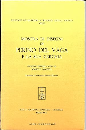 Bild des Verkufers fr Mostra di Disegni di Perino del Vaga e la sua cerchia zum Verkauf von ART...on paper - 20th Century Art Books