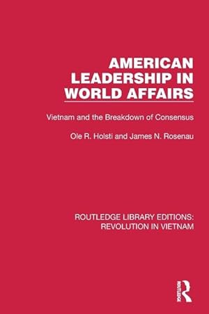 Bild des Verkufers fr American Leadership in World Affairs zum Verkauf von moluna