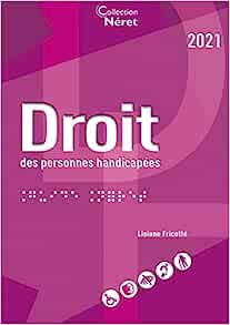 Image du vendeur pour Droit des personnes handicapes 2021 mis en vente par Dmons et Merveilles