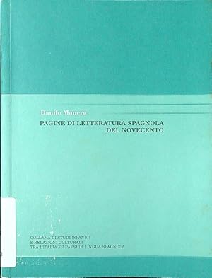 Seller image for Pagine di letteratura spagnola del Novecento for sale by Librodifaccia