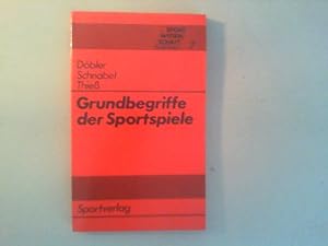 Immagine del venditore per Grundbegriffe der Sportspiele. venduto da Antiquariat Matthias Drummer