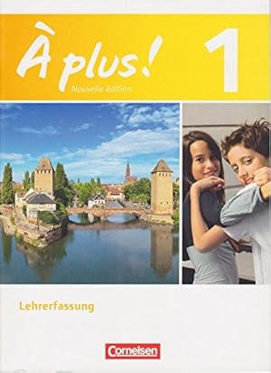 Immagine del venditore per  plus! - Nouvelle dition: Band 1. Lehrwerk fr den Franzsischunterricht an Gymnasien - Lehrerfassung venduto da Gabis Bcherlager