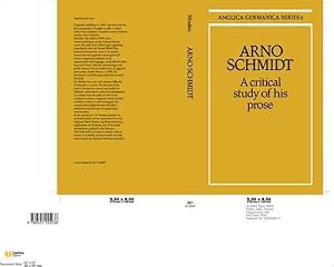 Seller image for Arno Schmidt : A Critical Study of His Prose for sale by GreatBookPrices