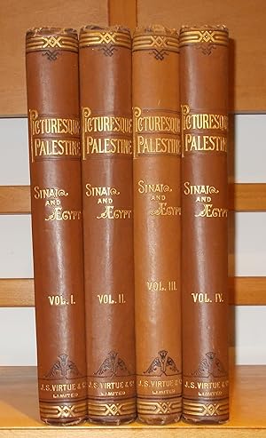 Picturesque Palestine Sinai and Egypt [ Complete in 4 Volumes ]