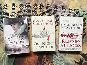 Seller image for THE MOSCOW TRILOGY: Book One - SASHENKA; Book Two - ONE NIGHT IN WINTER; Book Three - RED SKY AT NOON (First impressions - the third volume signed by the author) for sale by Orlando Booksellers