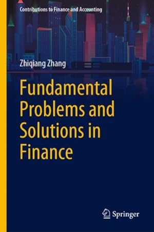 Immagine del venditore per Fundamental Problems and Solutions in Finance venduto da GreatBookPrices