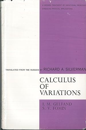 Imagen del vendedor de Calculus of Variations (Selected Russian publications in the mathematical sciences) a la venta por Qwertyword Ltd
