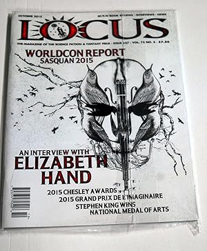 Imagen del vendedor de Locus (The Magazine of the Science Fiction & Fantasy Field) # 657 October 2015 a la venta por Preferred Books